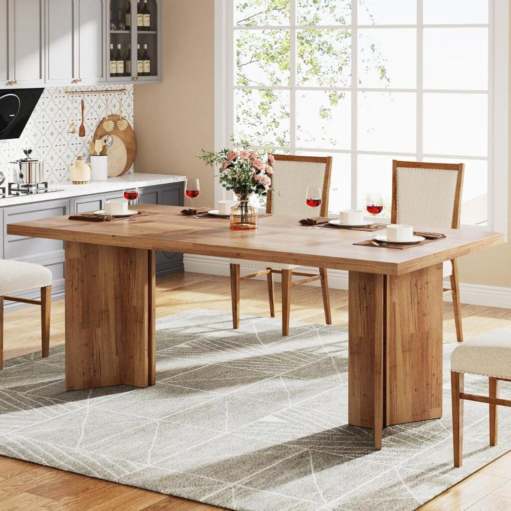 Tribesigns 63-Inch Dining Table