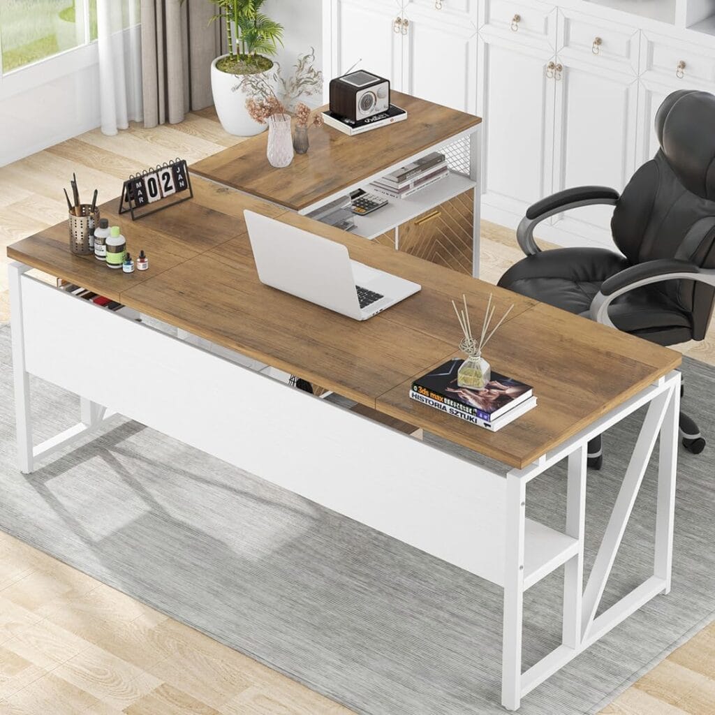 Tribesigns 63-Inch Executive Desk