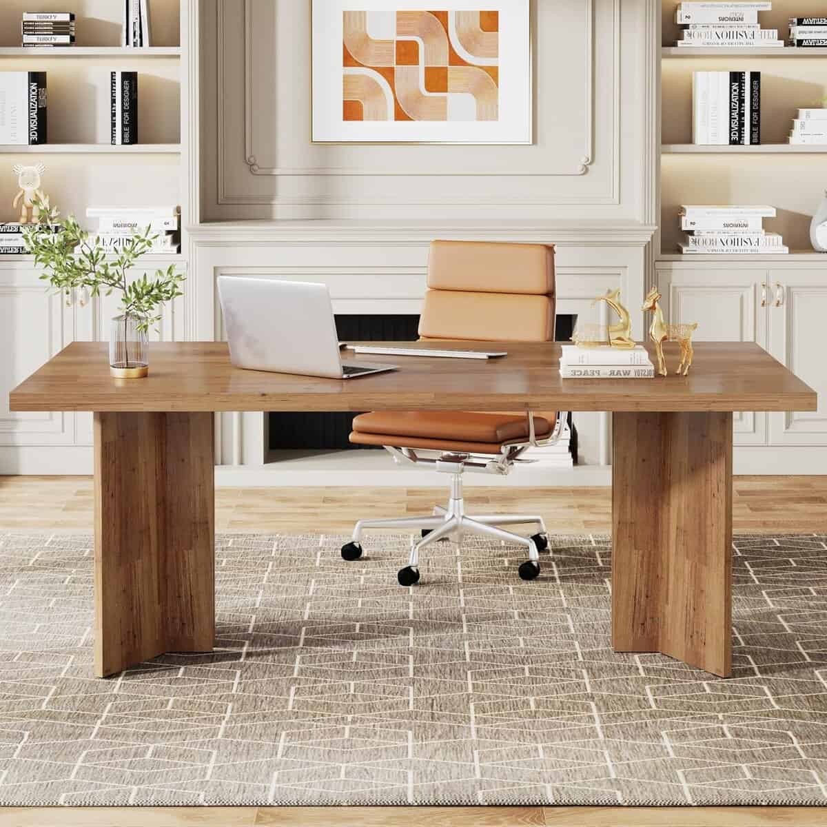 Tribesigns 63-Inch Executive Desk