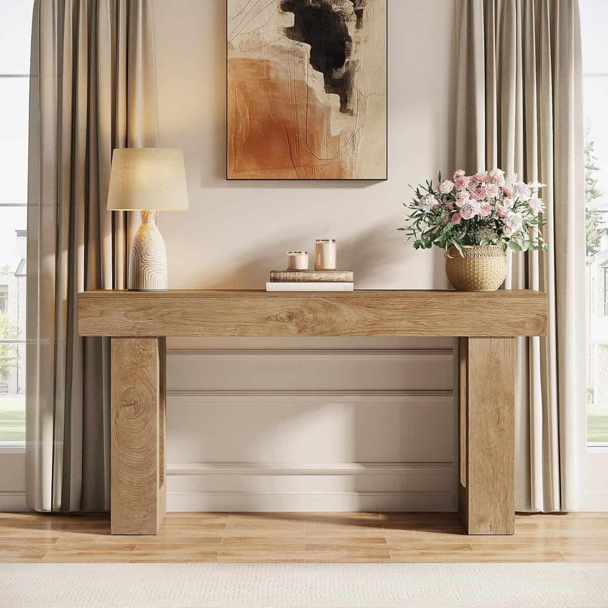 tribesigns-63-inch-long-console-table