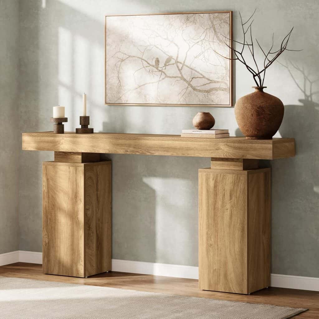 Tribesigns 63-Inch Long Console Table
