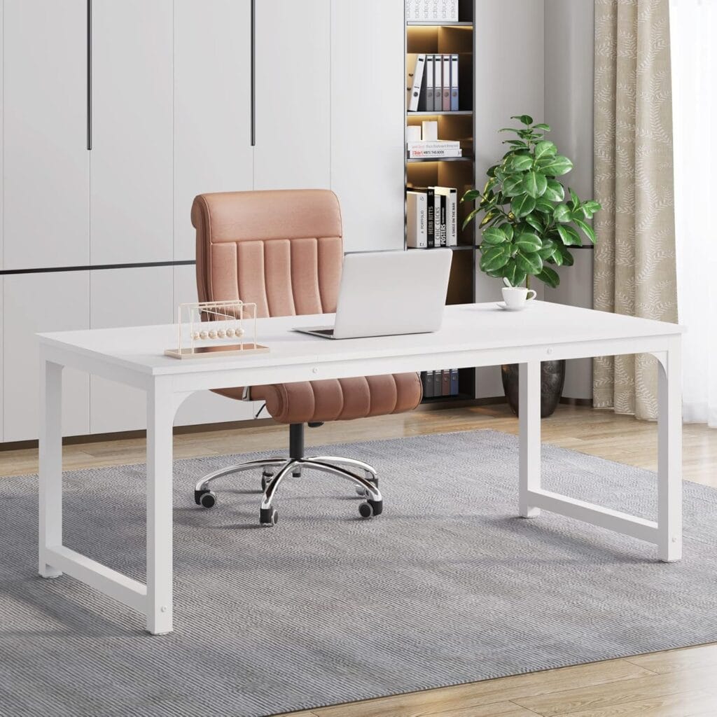 Tribesigns 63-Inch Modern Computer Desk