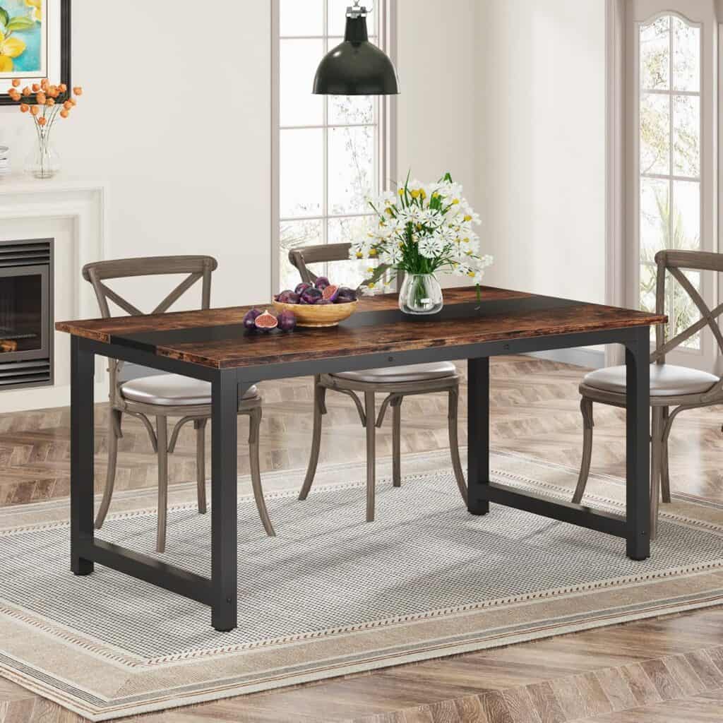 Tribesigns 63-Inch x 31.5-Inch Dining Table