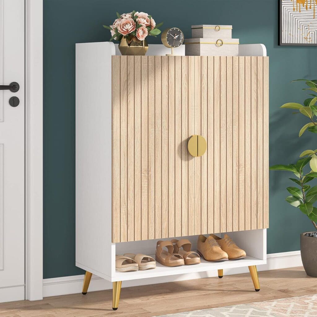 tribesigns-7-tier-shoe-cabinet