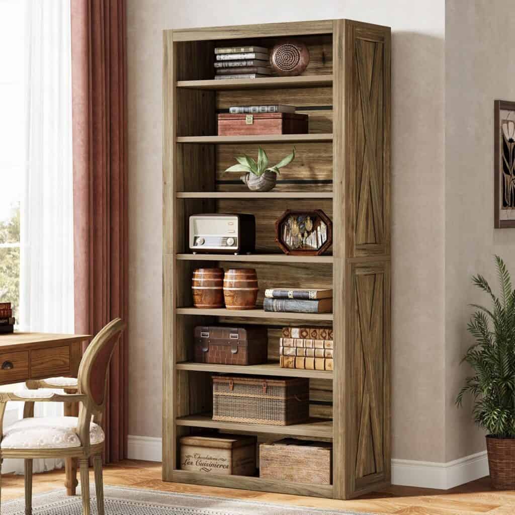 Tribesigns 70.59-Inch Tall Bookshelf