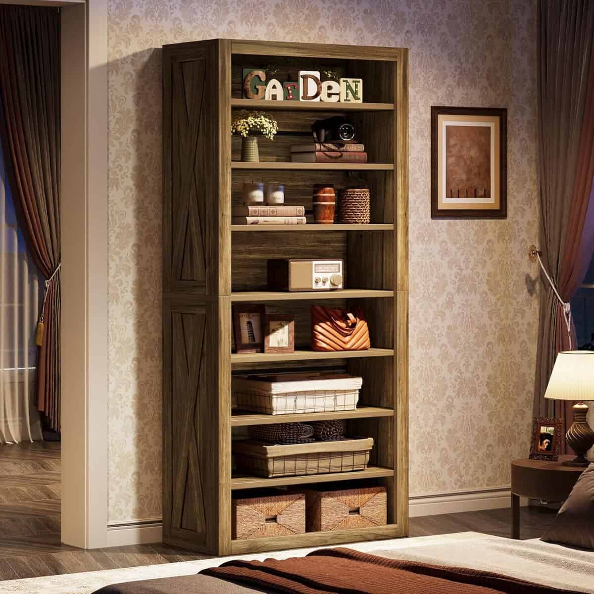 Tribesigns 70.59-Inch Tall Bookshelf