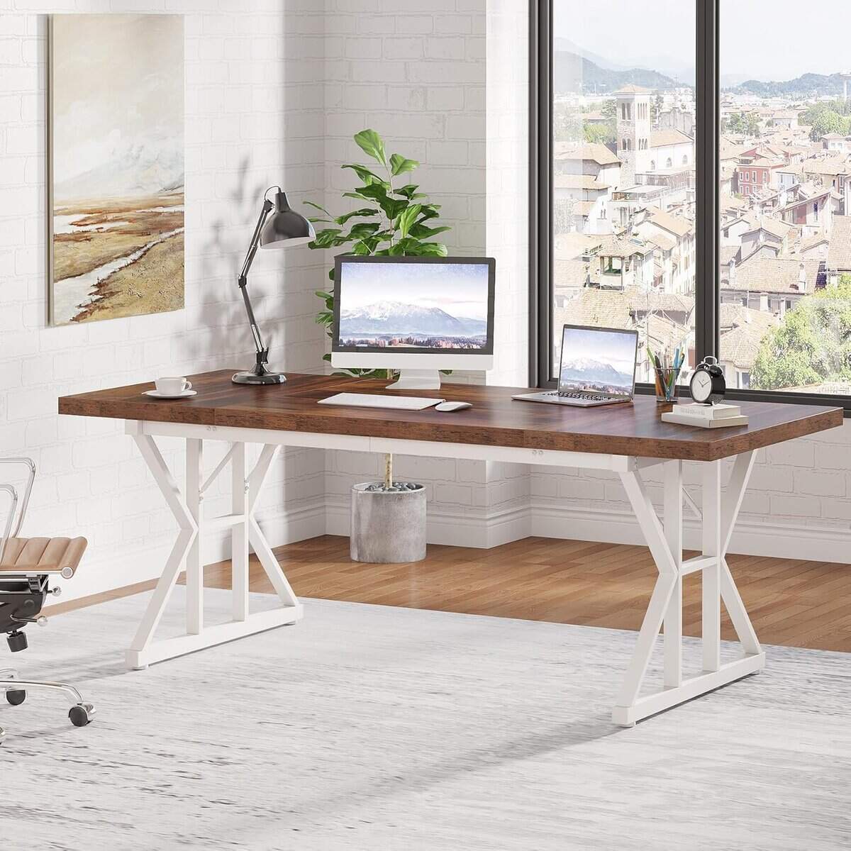 Tribesigns 70.8-Inch Executive Desk