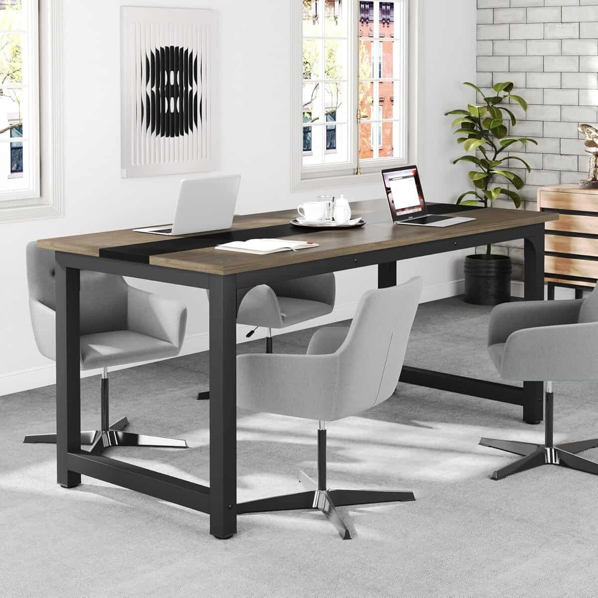 Tribesigns 70.8-Inch Executive Desk