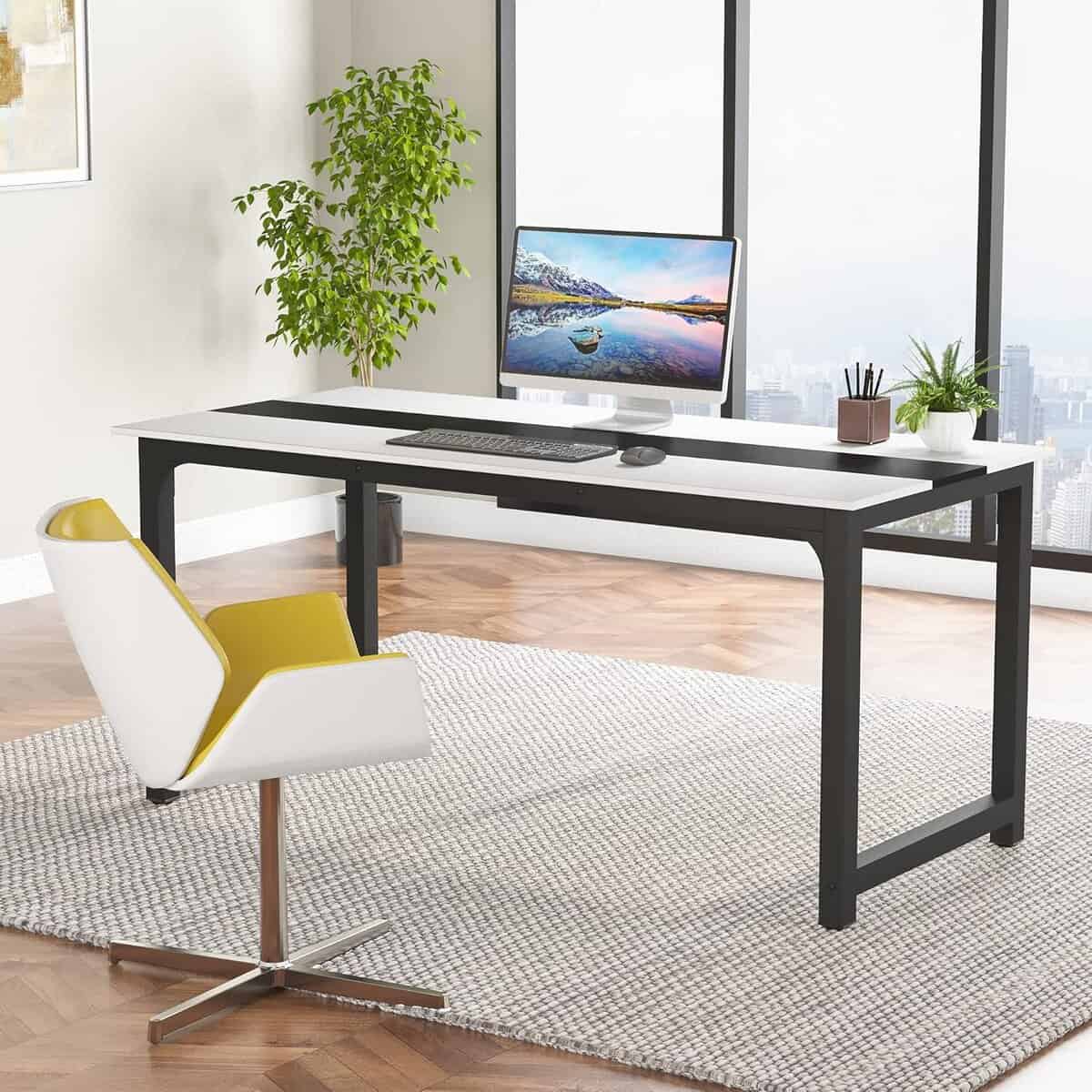 Tribesigns 70.8" Modern Computer Desk