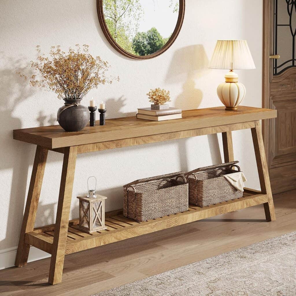 Tribesigns 70.86-Inch Console Table for Entryway