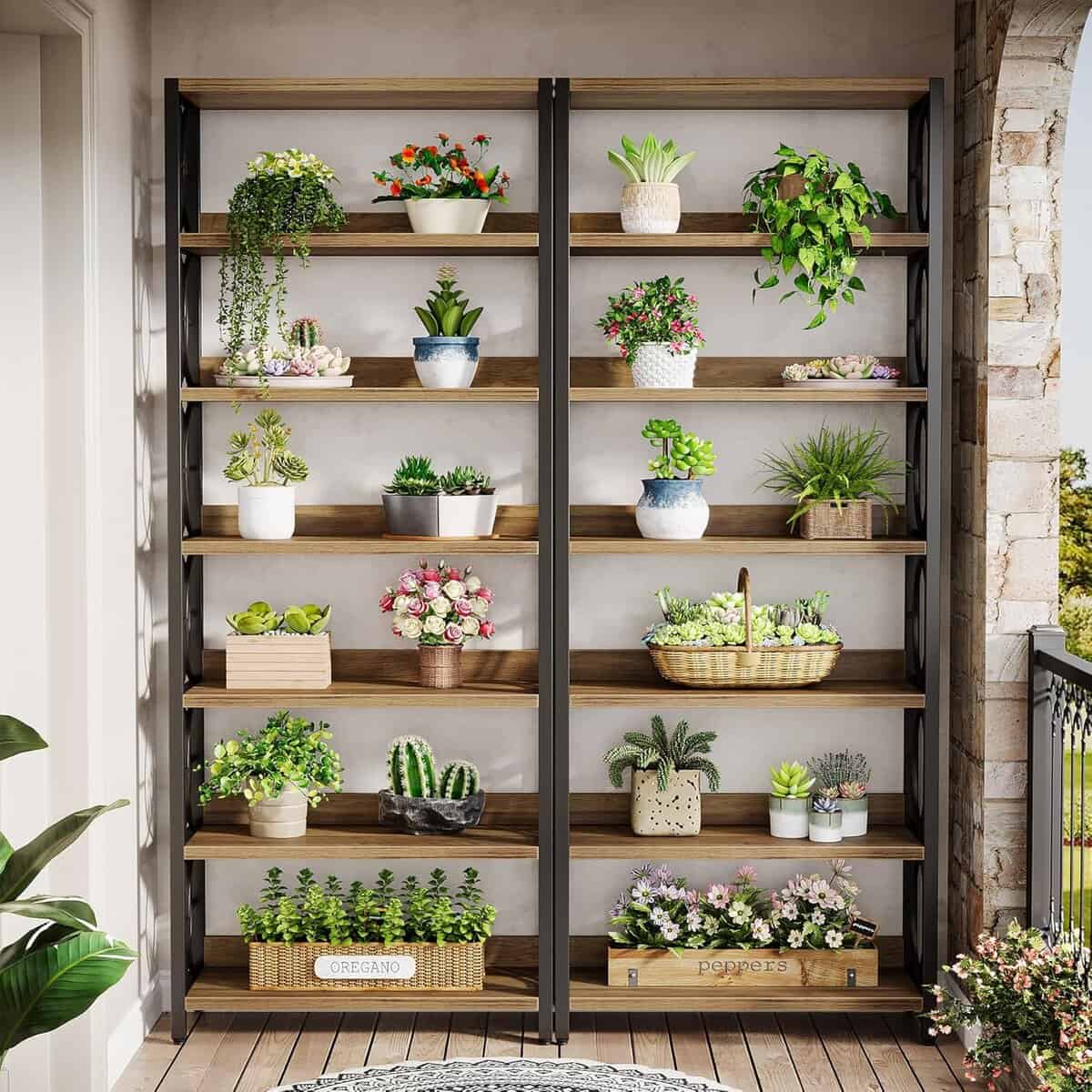 Tribesigns 70.86-Inch 6-Tier Plant Stand