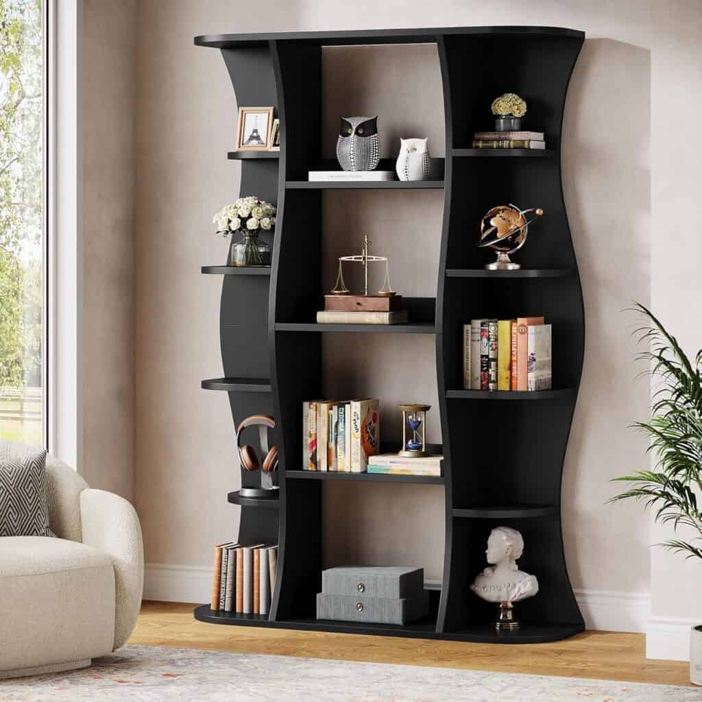 Tribesigns 70-Inch Tall 5-Tier Bookshelf