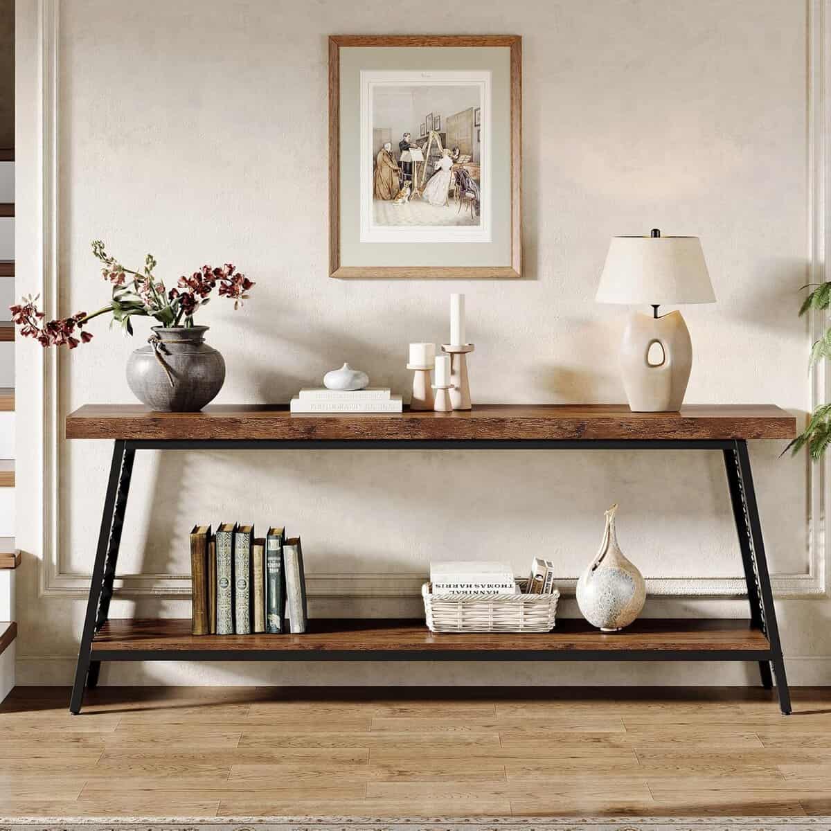 Tribesigns 70.9-Inch Extra Long Console Table