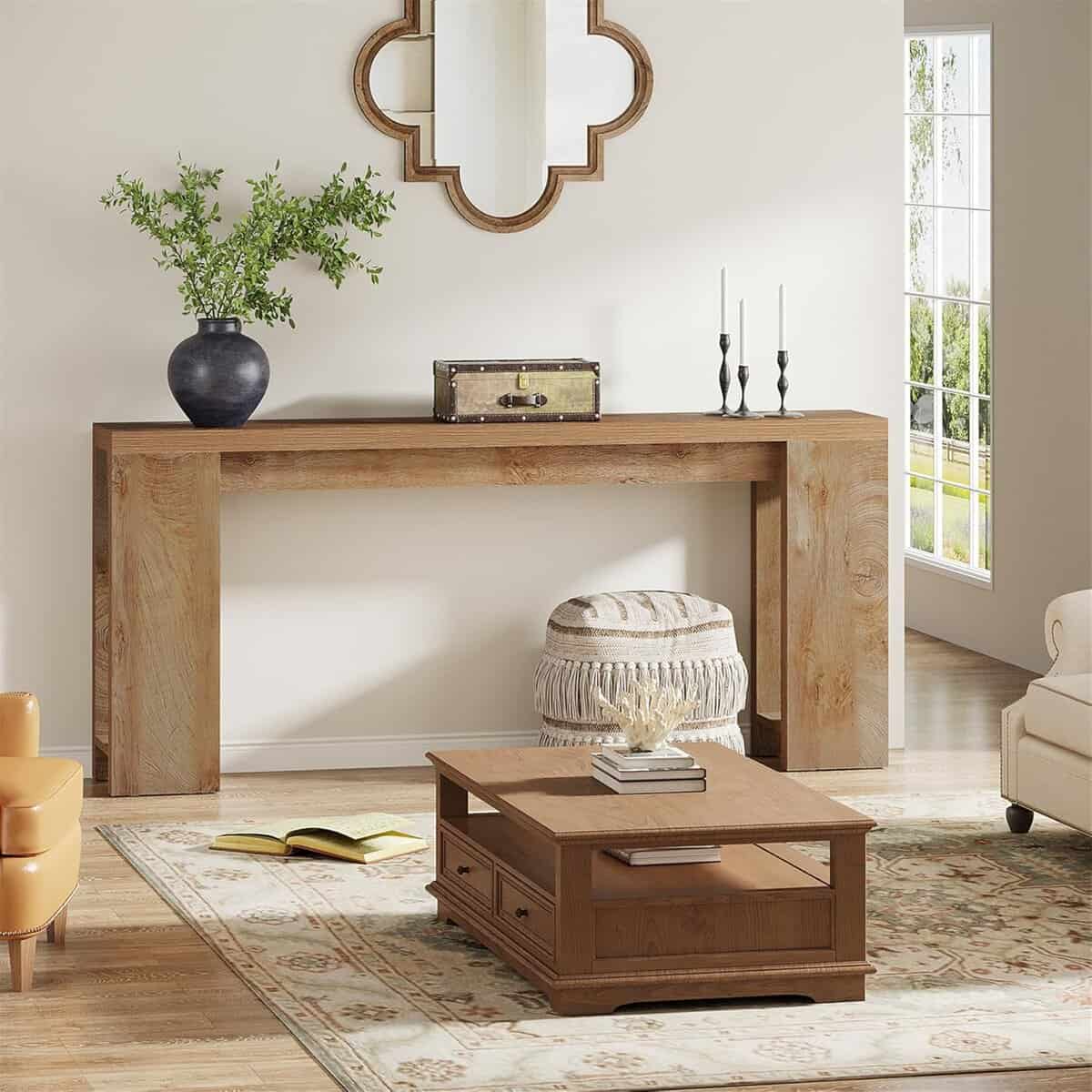 Tribesigns 70.9-Inch Extra Long Console Table