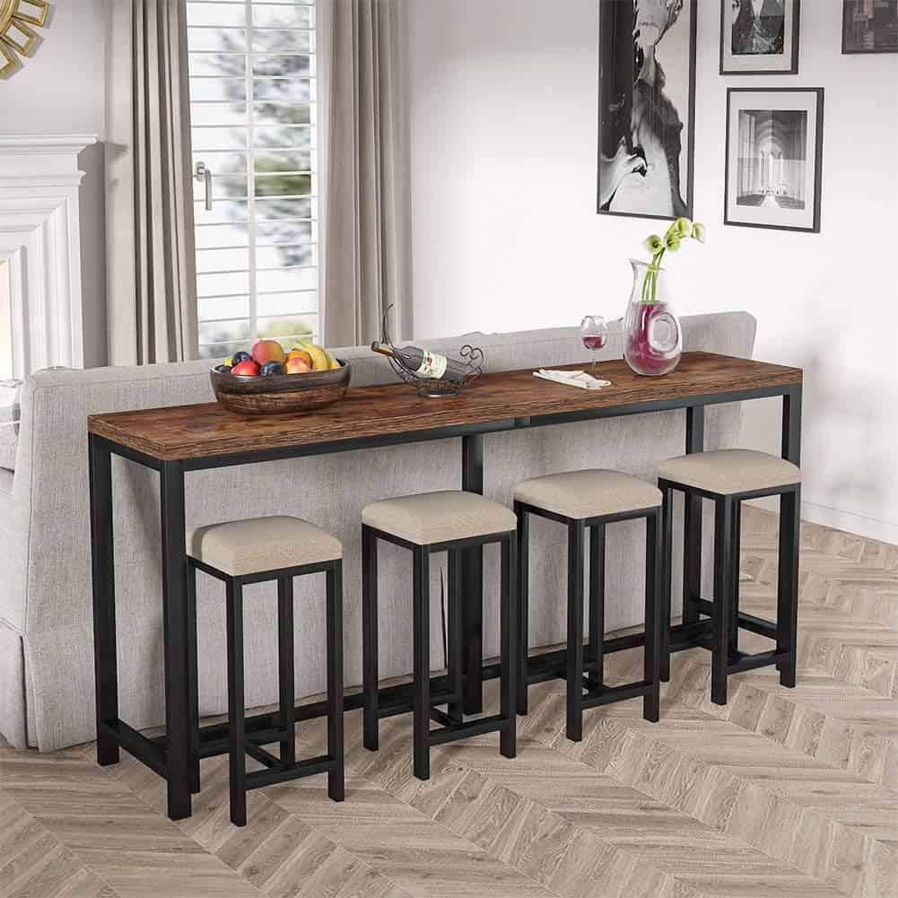 Tribesigns 70.9-Inch Extra Long Console Table,Rustic