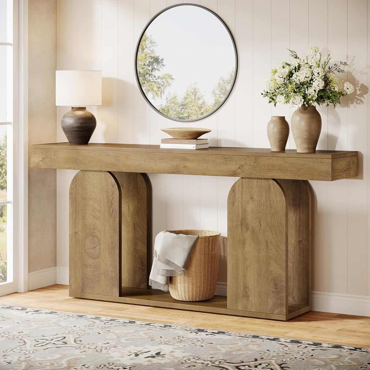 Tribesigns 70.9-Inch Extra Long Sofa Table