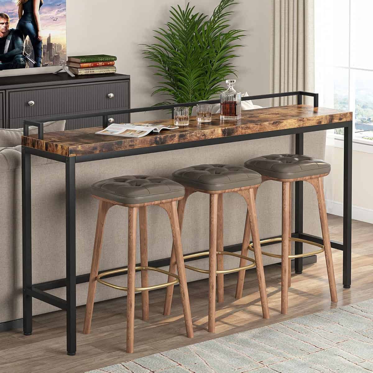Tribesigns 70.9-Inch Extra Long Sofa Table