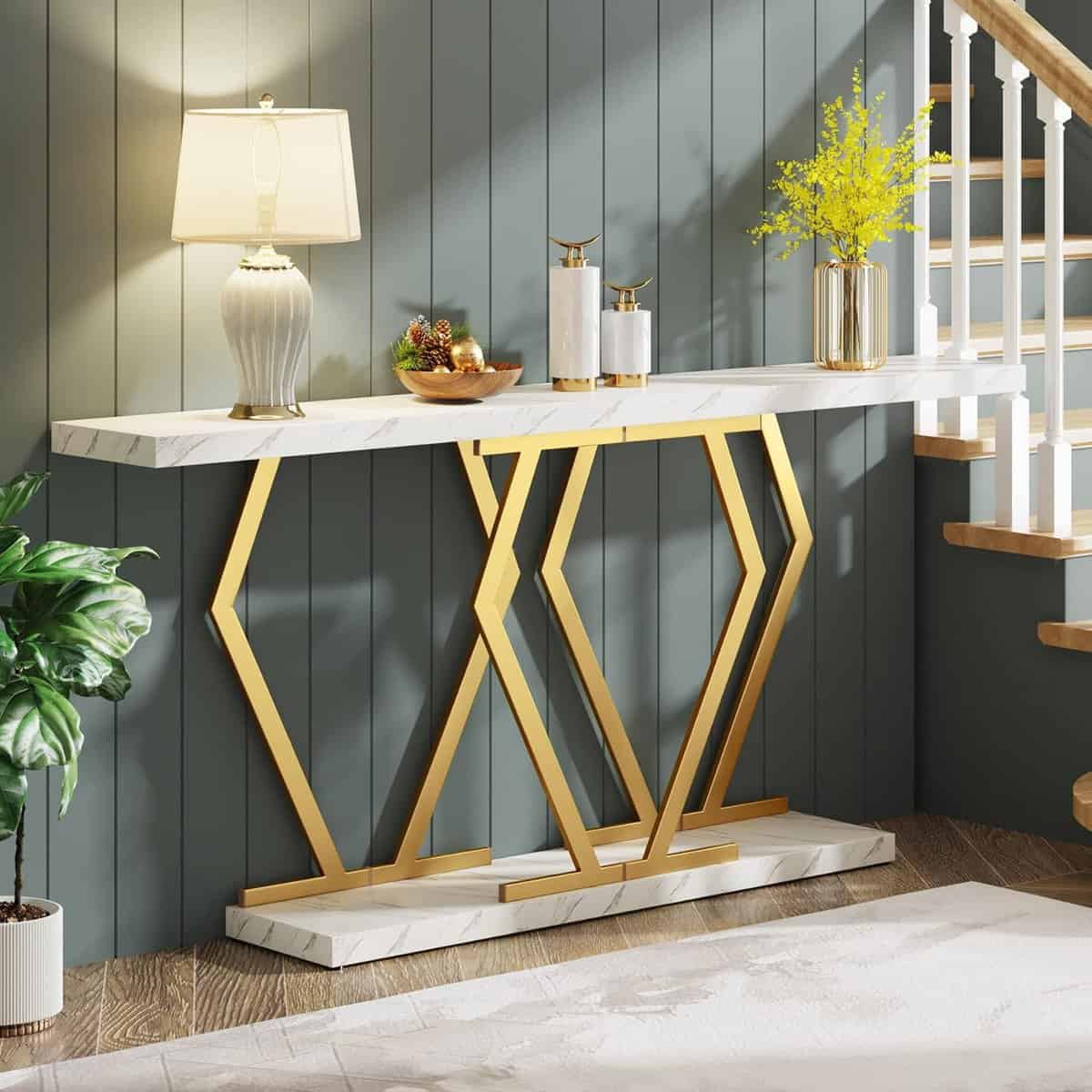 Tribesigns 70.9-Inch Extra Long Sofa Table