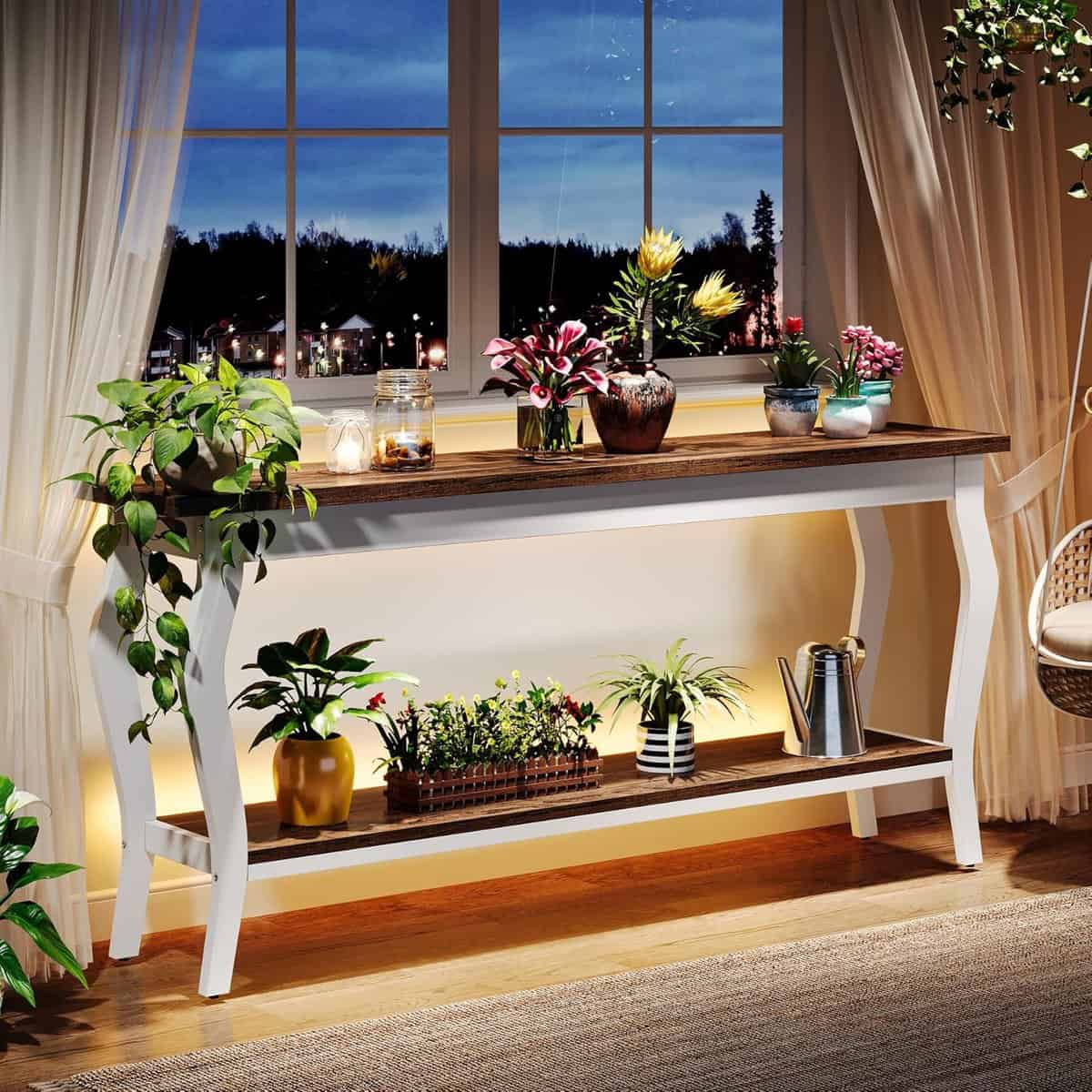 Tribesigns 70.9 Inches Extra Long Sofa Table