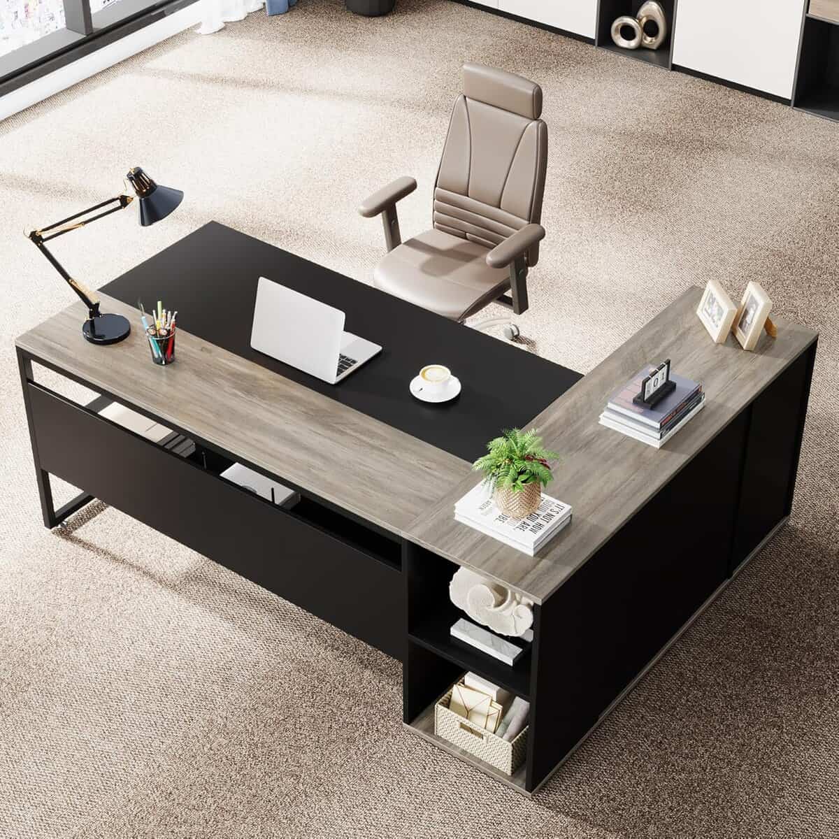 Tribesigns 71-Inch Executive Desk