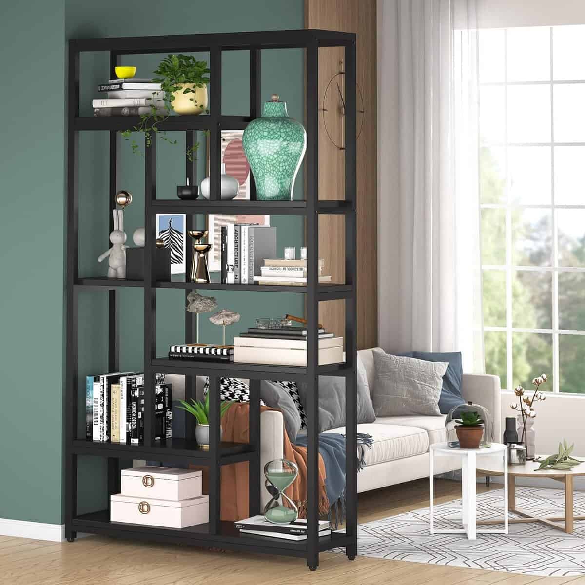 Tribesigns 79 Inch 7-Tier Bookshelf