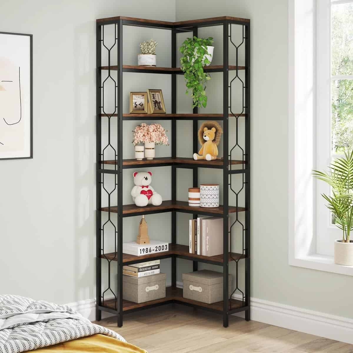 Tribesigns 7-Tier Corner Shelf