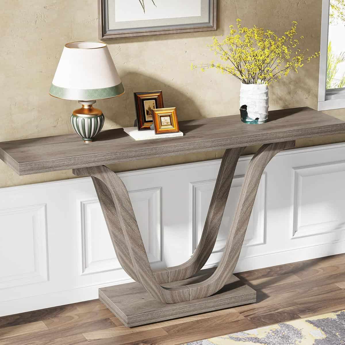 Tribesigns Farmhouse Console Table