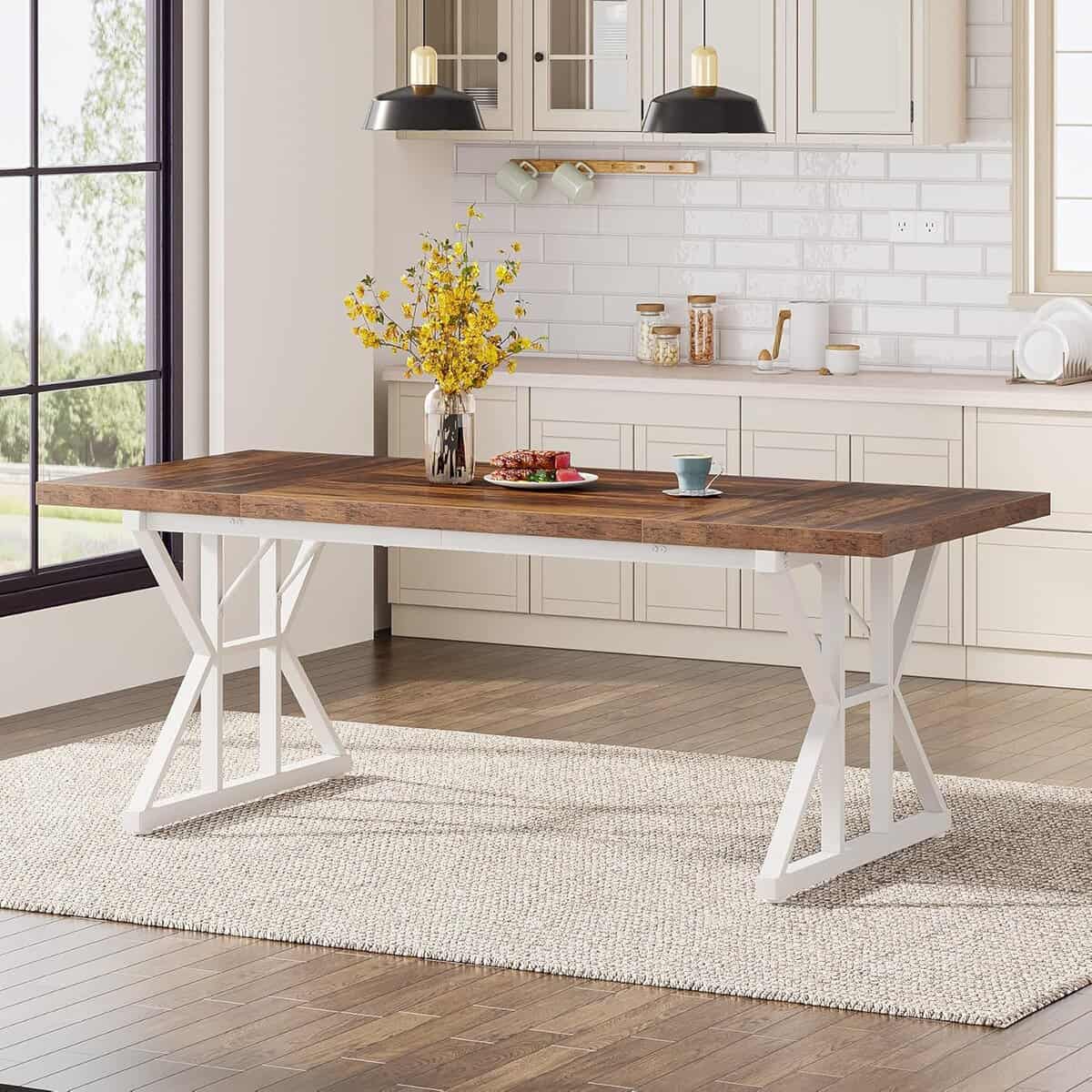 Tribesigns Dining Table for 8 People