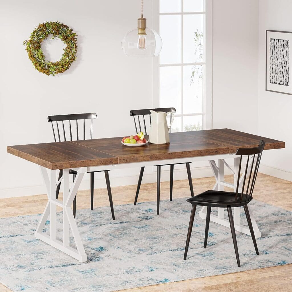 Tribesigns Dining Table for 8 People