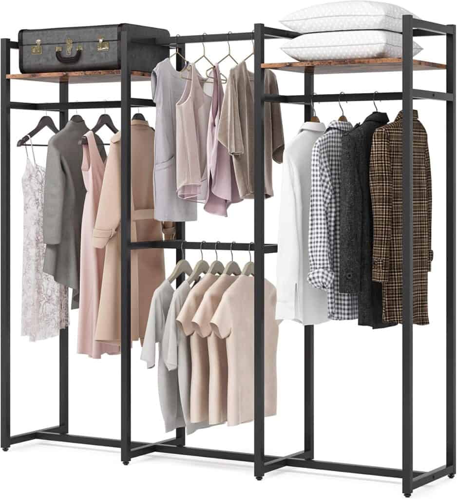 Tribesigns Garment Heavy Duty Clothes Rack