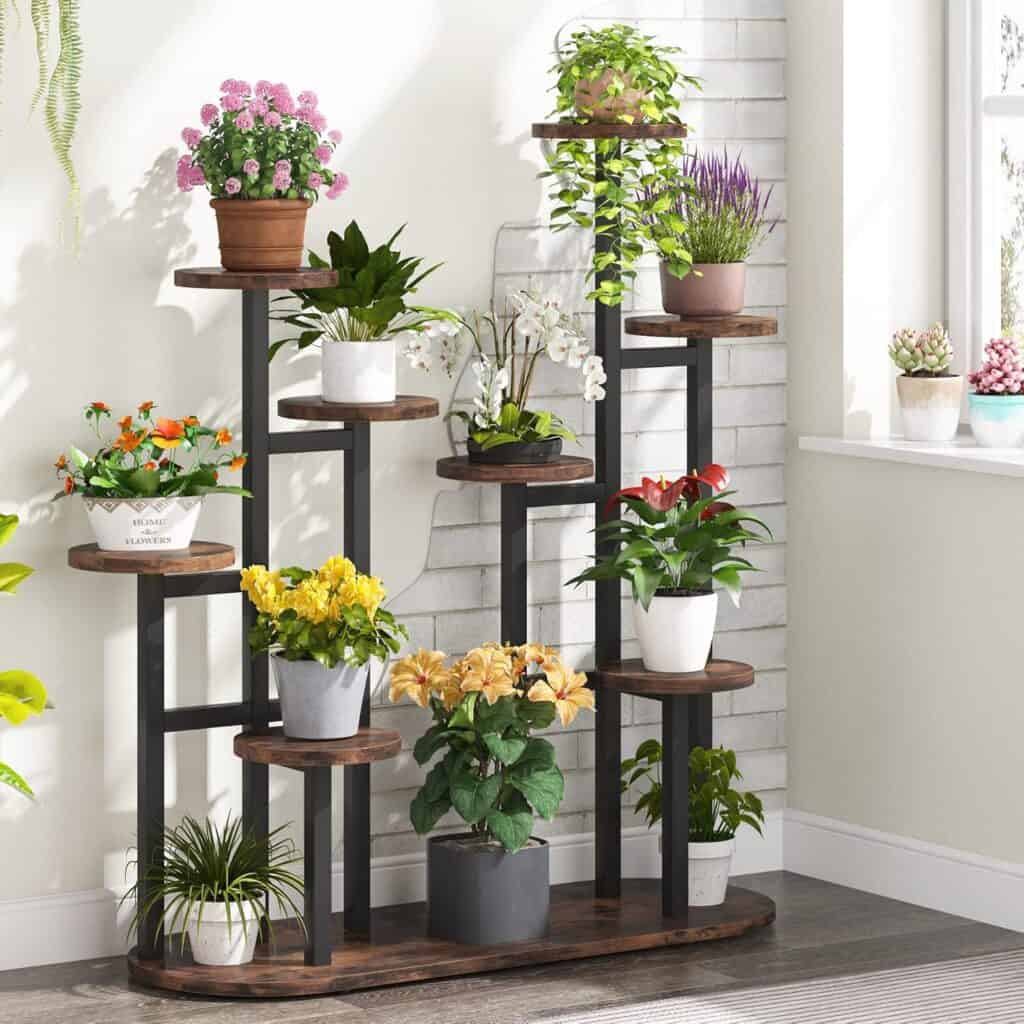 Tribesigns Indoor Multi-Tier Plant Stand Rack