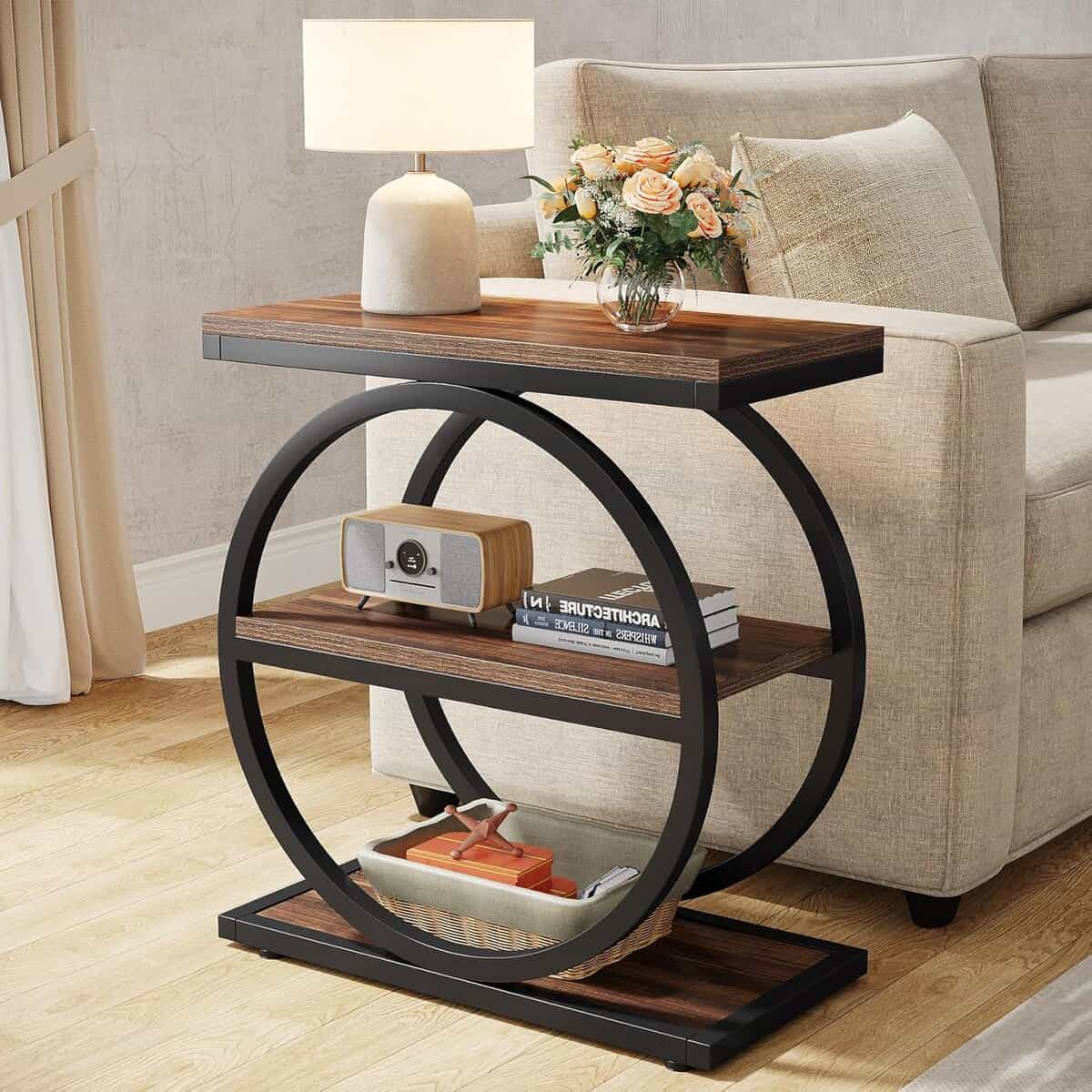 Tribesigns Narrow End Table