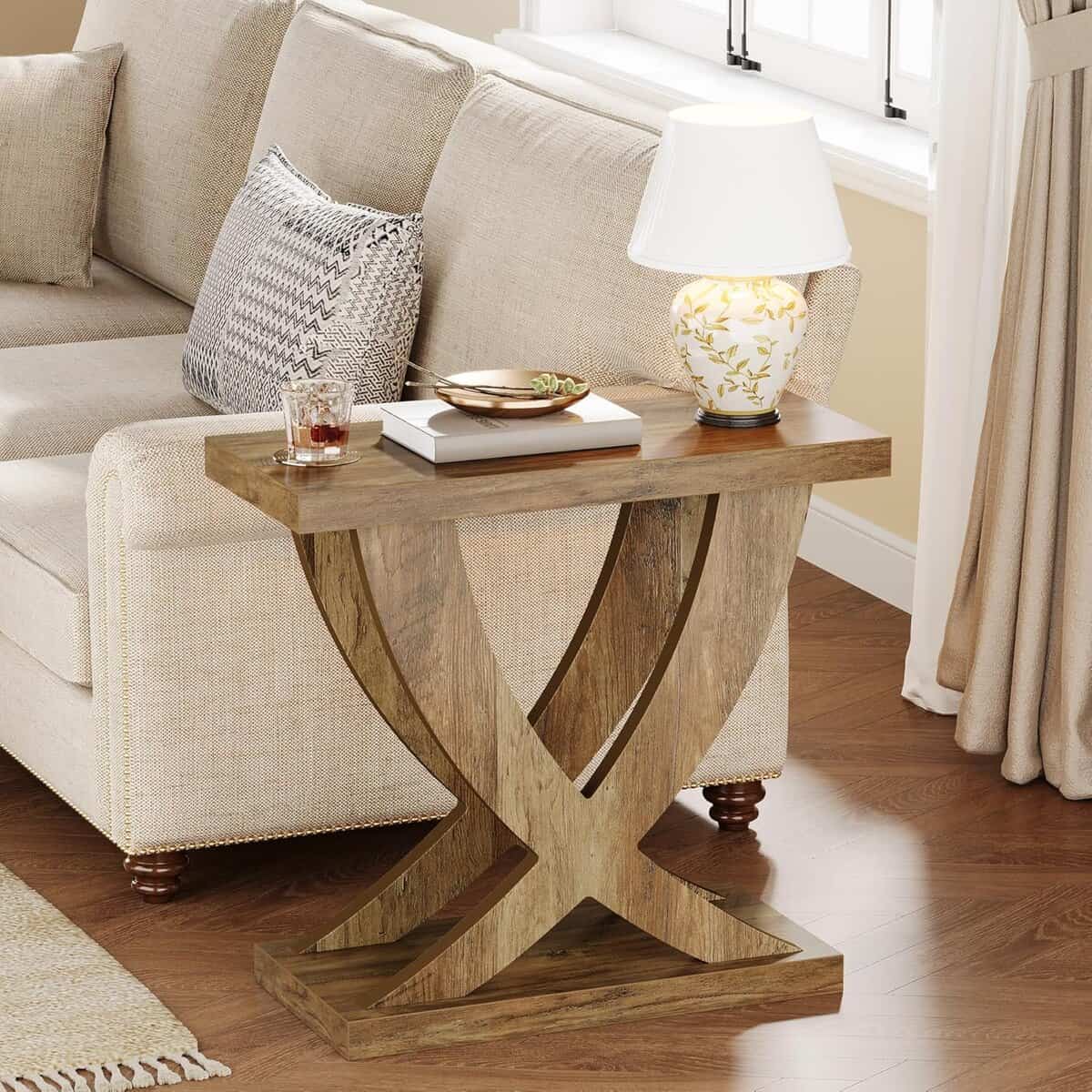 Tribesigns Nightstand End Table