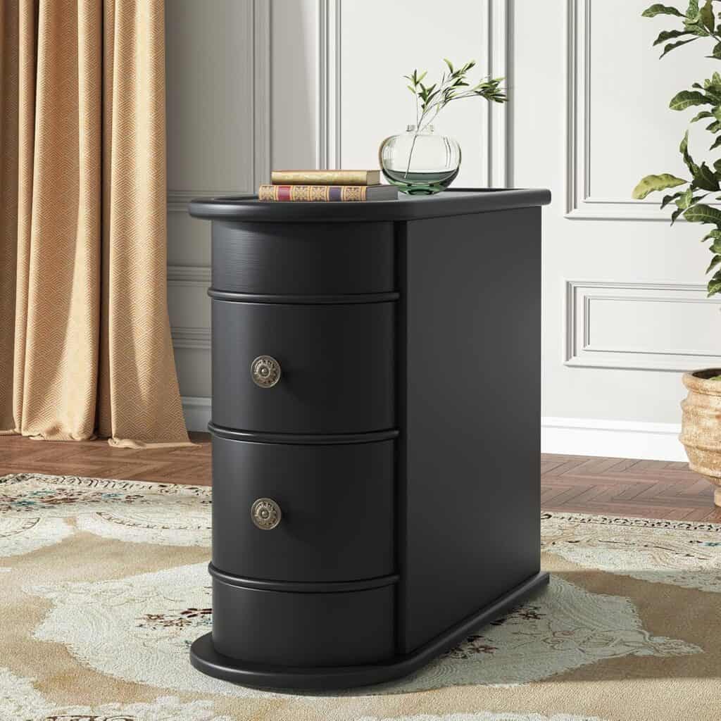 Tribesigns Wood End Table