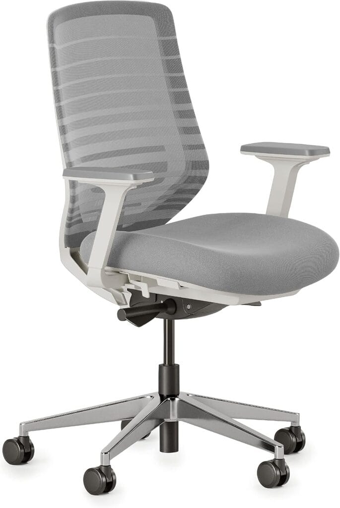 Branch Ergonomic Chair - Pebble White