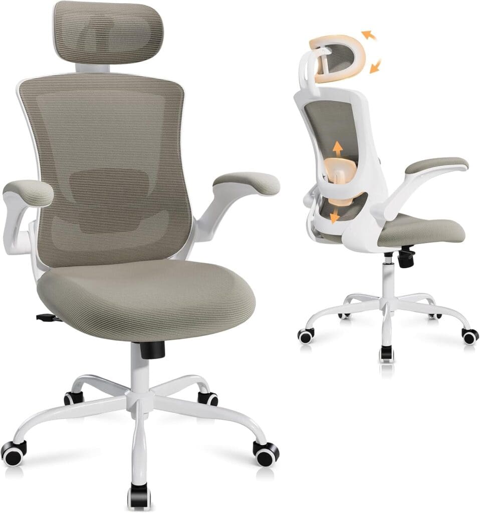 COLAMY Ergonomic Office Chair - Khaki