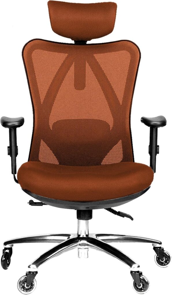 Duramont Ergonomic Office Chair-Brown
