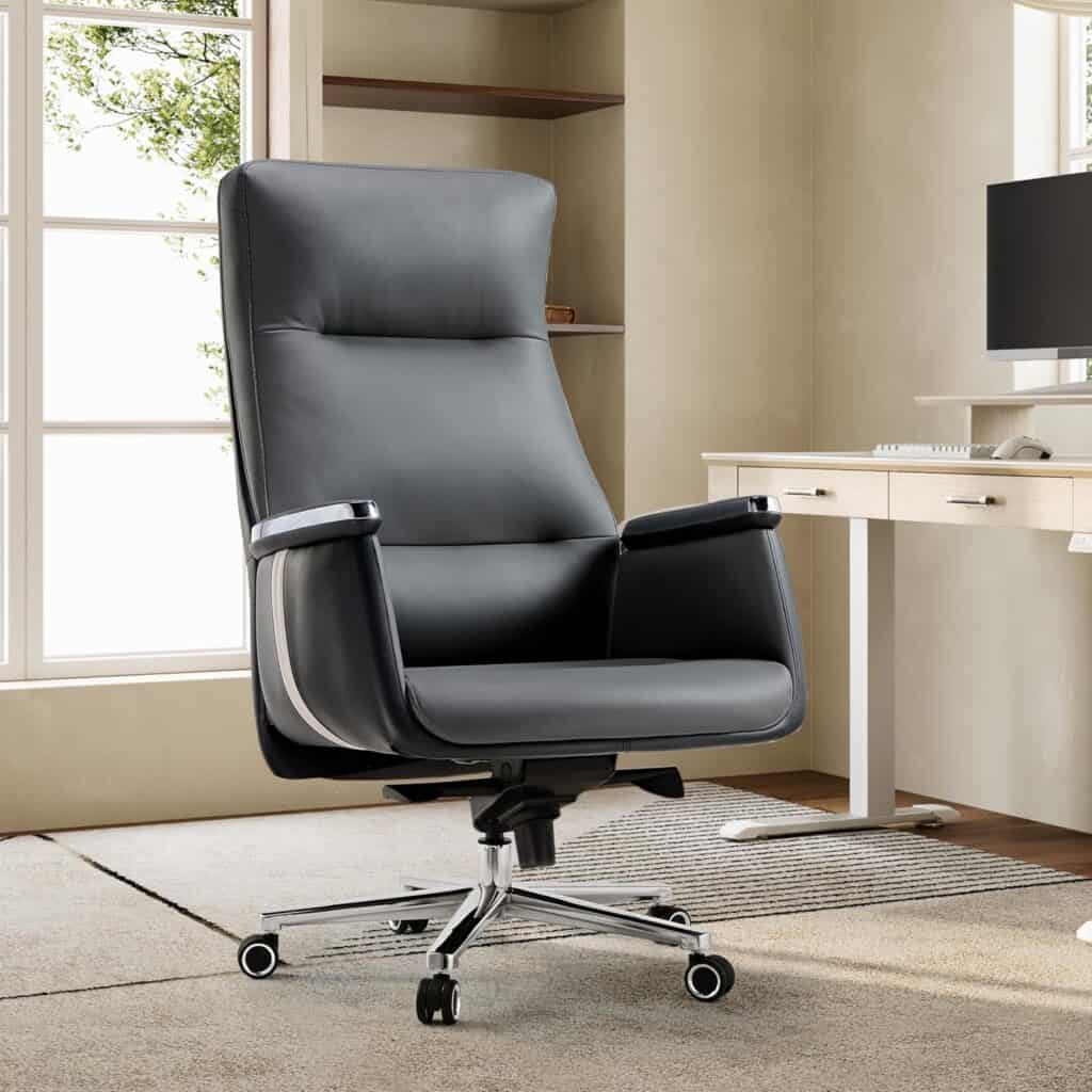 EUREKA ERGONOMIC Executive Office Chair – Iron Gray