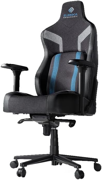 EUREKA ERGONOMIC Python II Gaming Chair-Blue