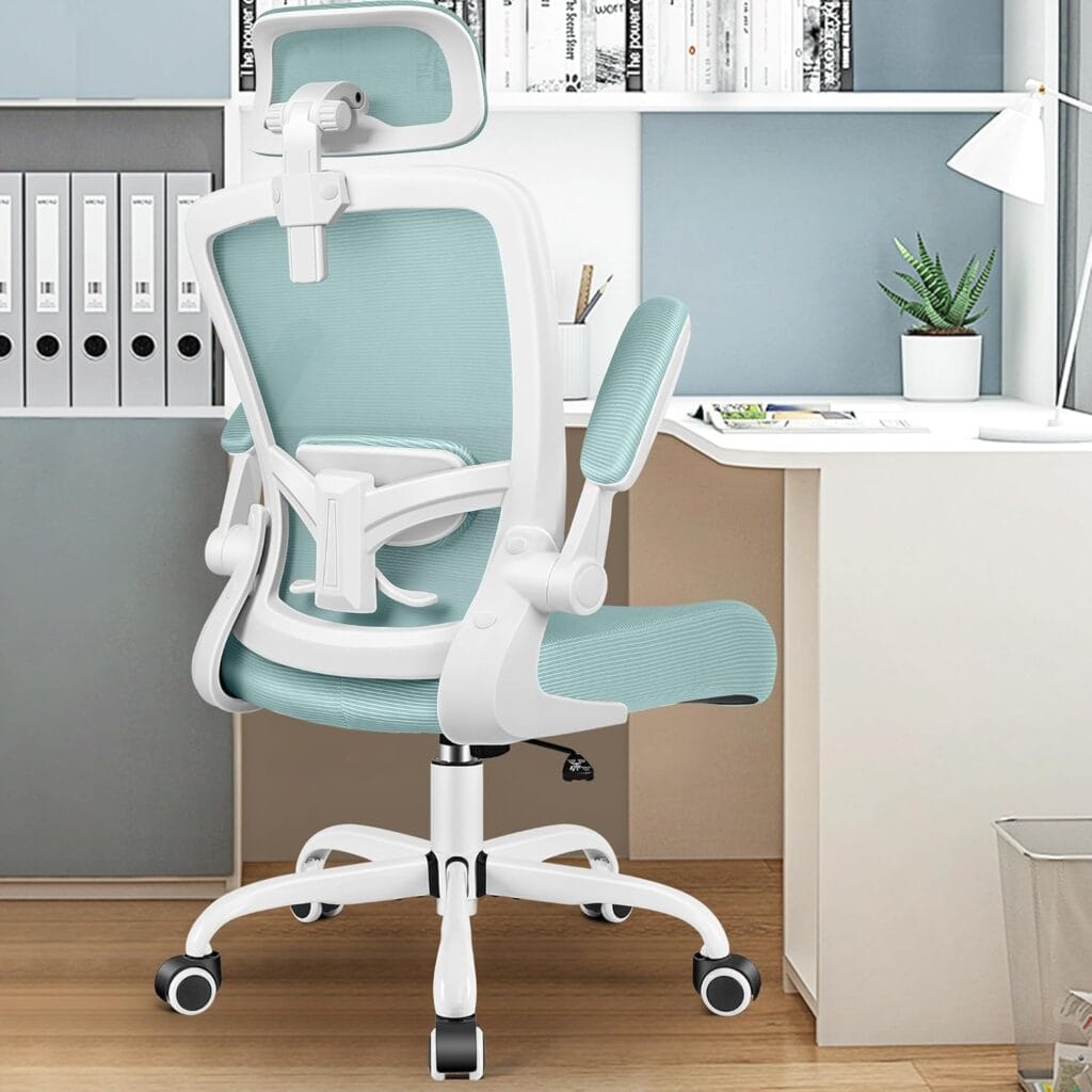 FelixKing Ergonomic Office Chair Light Blue