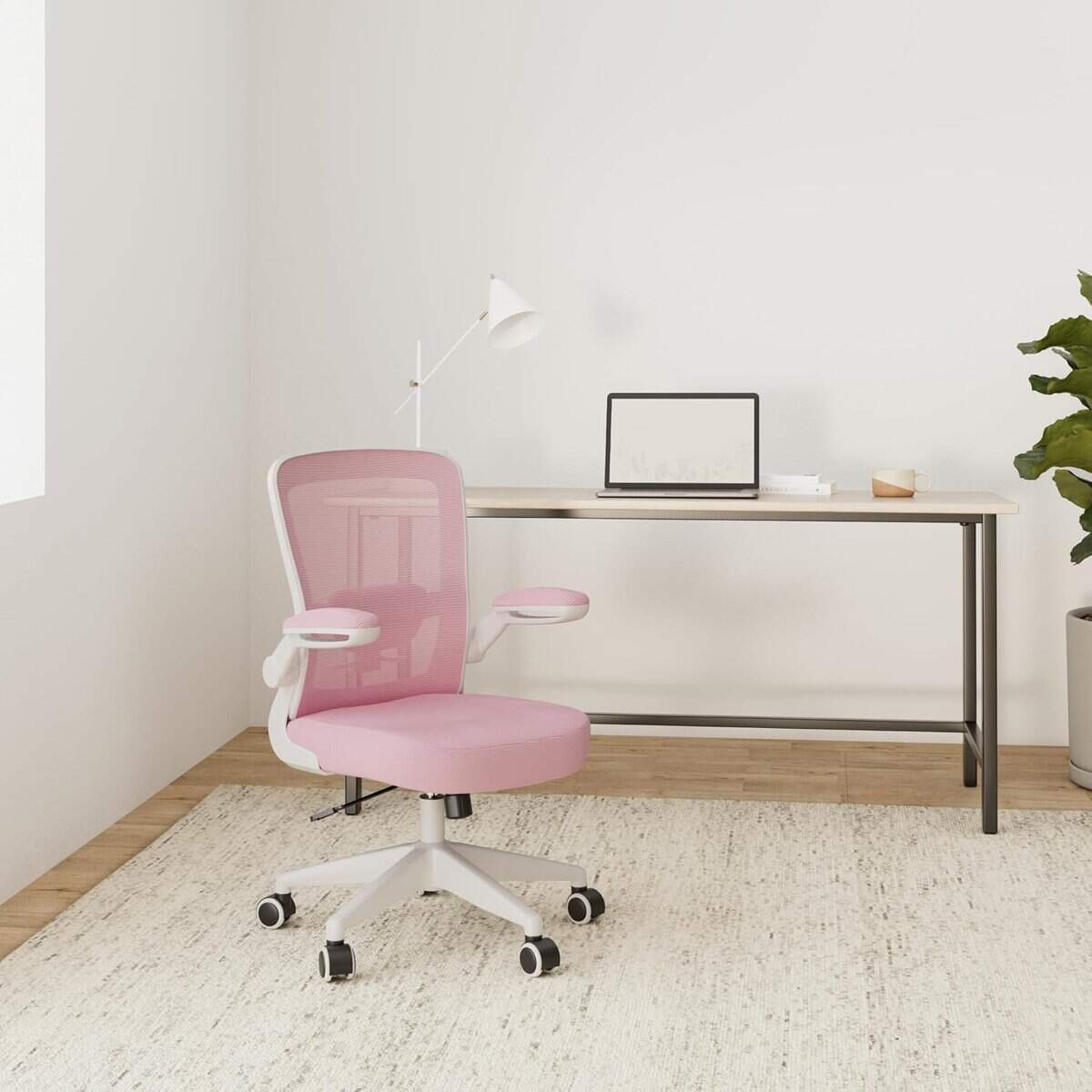 FelixKing Ergonomic Office Chair Pink