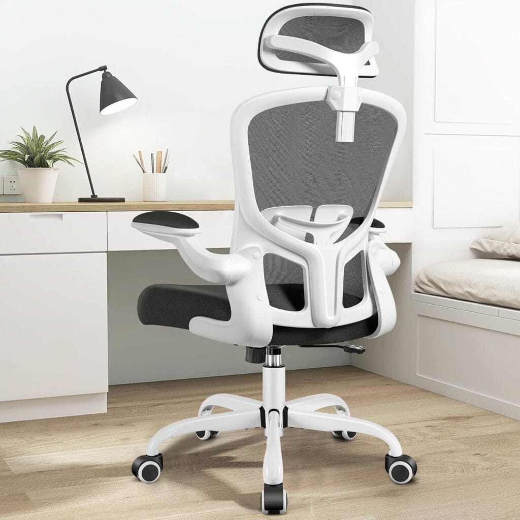 FelixKing Ergonomic Office Chair-(White)