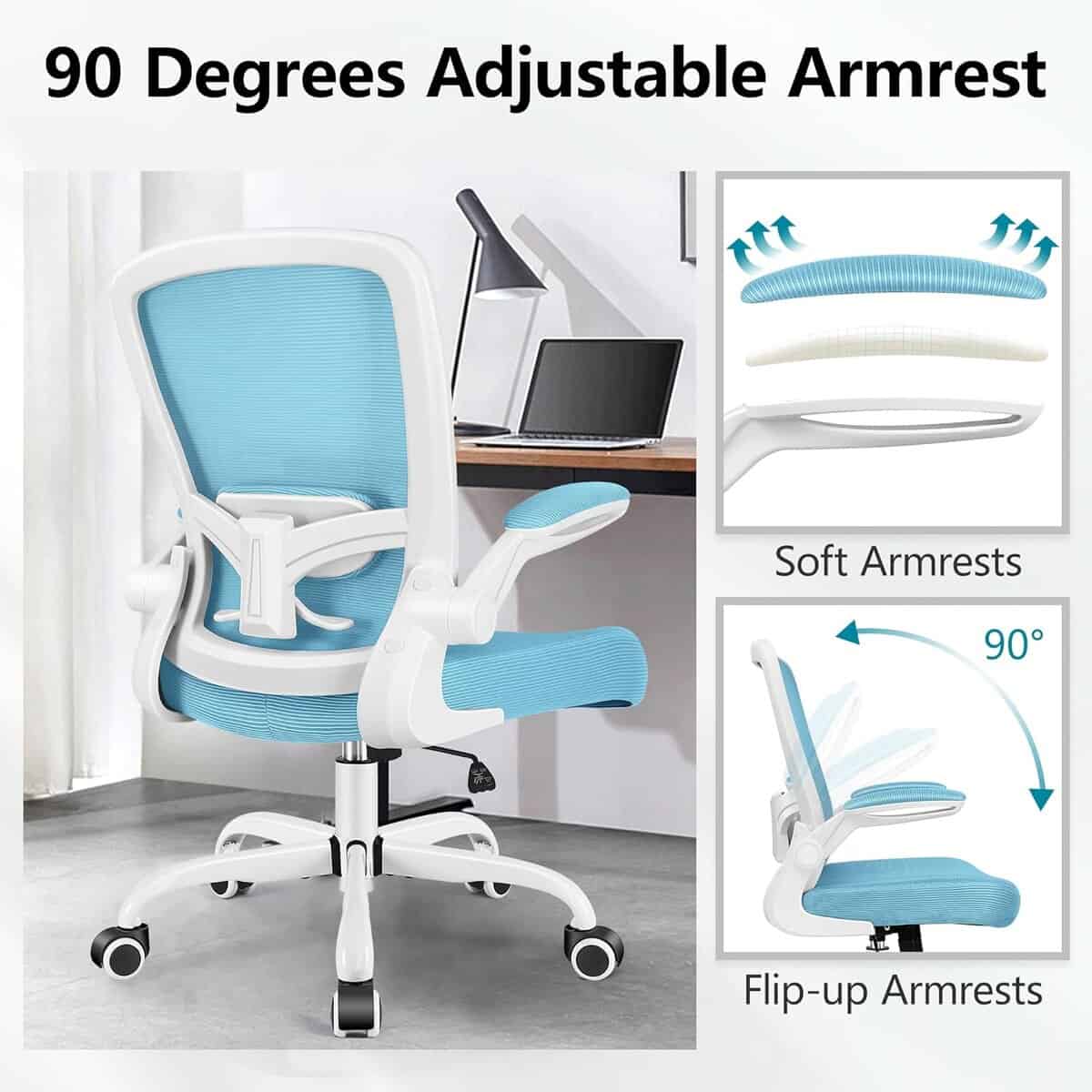 FelixKing Office Chair Ergonomic Desk Chair-Blue