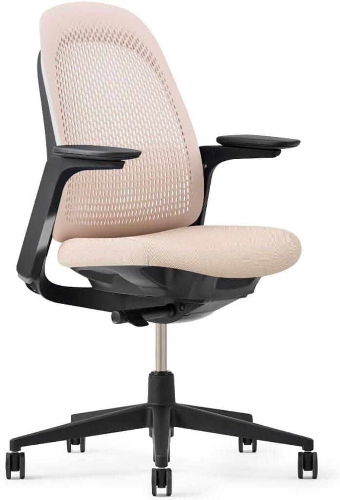 Haworth Breck Ergonomic Office Chair-Blush