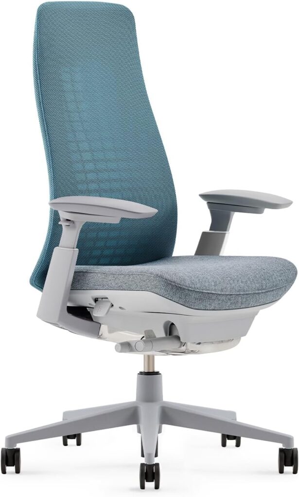 Haworth Fern Ergonomic Office Chair-Cornflower Blue