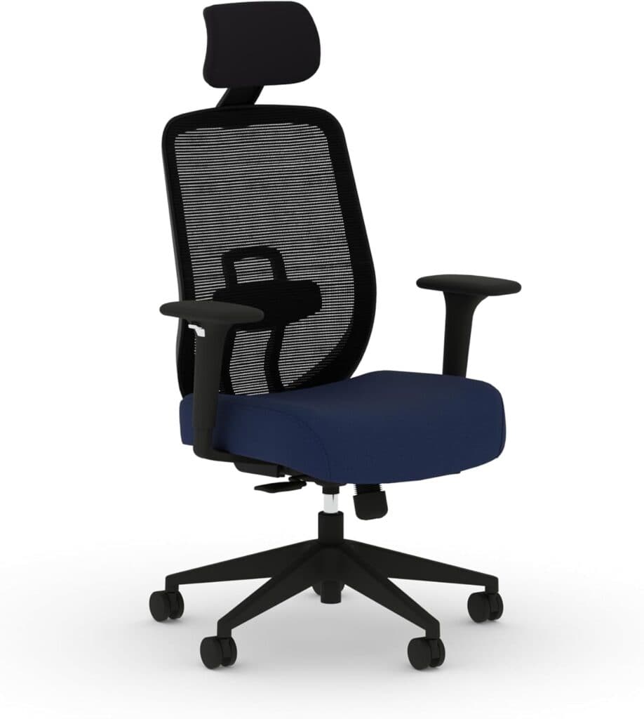 HON Altern Ergonomic Office Chair with Headrest-Indigo