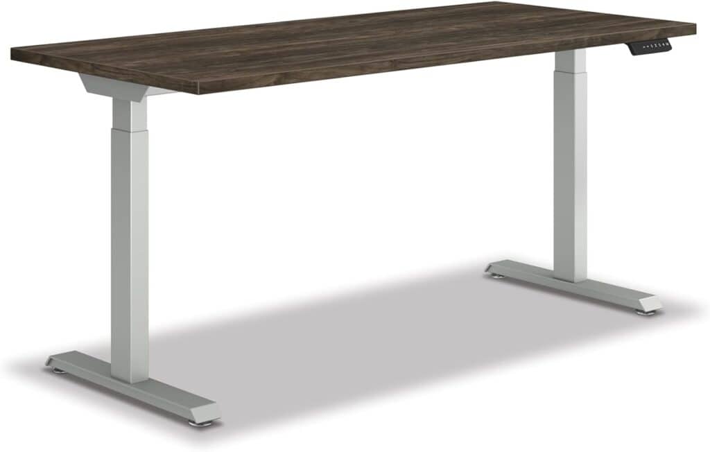 HON Coze Electric Standing Desk-Walnut
