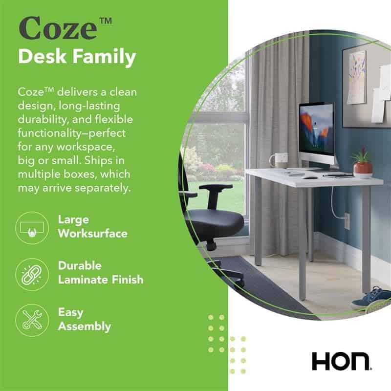 HON Coze Home Office Desk Sturdy 42
