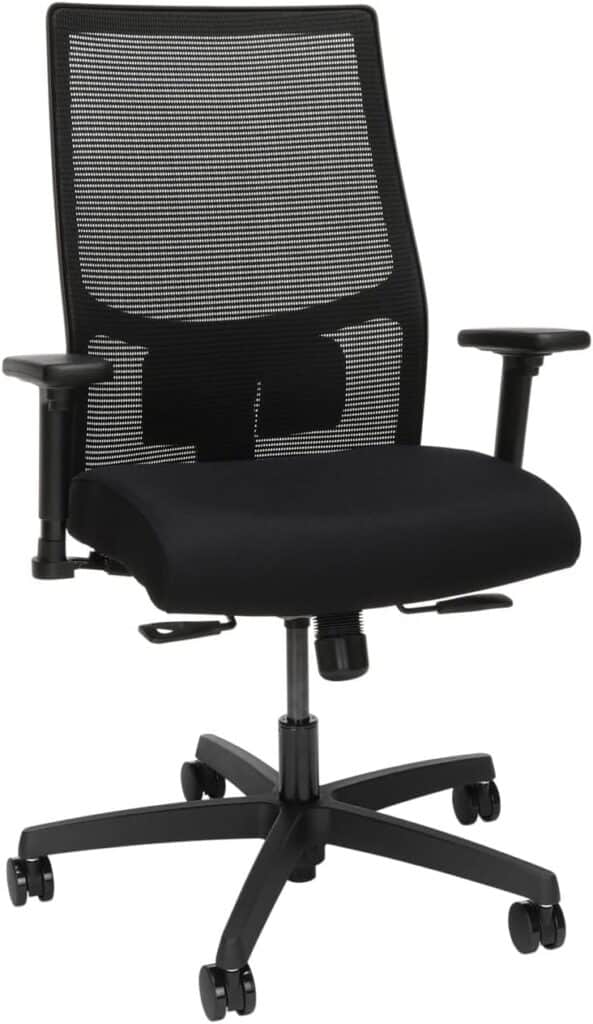 HON Ignition 2.0 Ergonomic Office Chair – Black Mesh