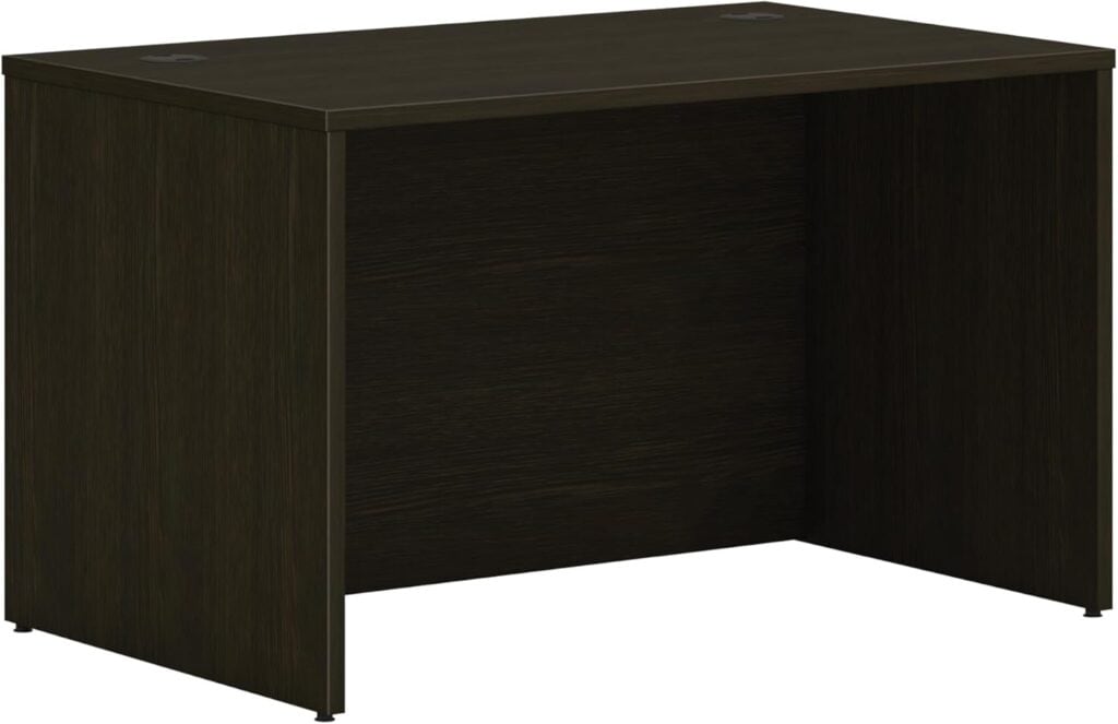HON MOD Executive Desk-Java Oak